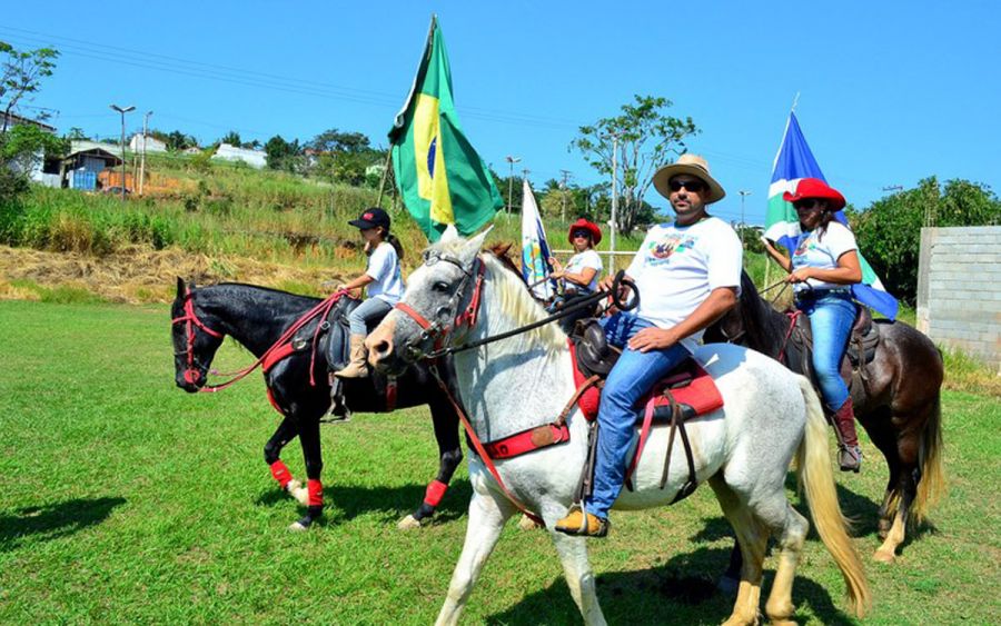 A concentração da Cavalgada será às 12h desta sexta, dia 1º, na área em frente ao Minha Casa Minha Vida, no Âncora Foto: Divulgação