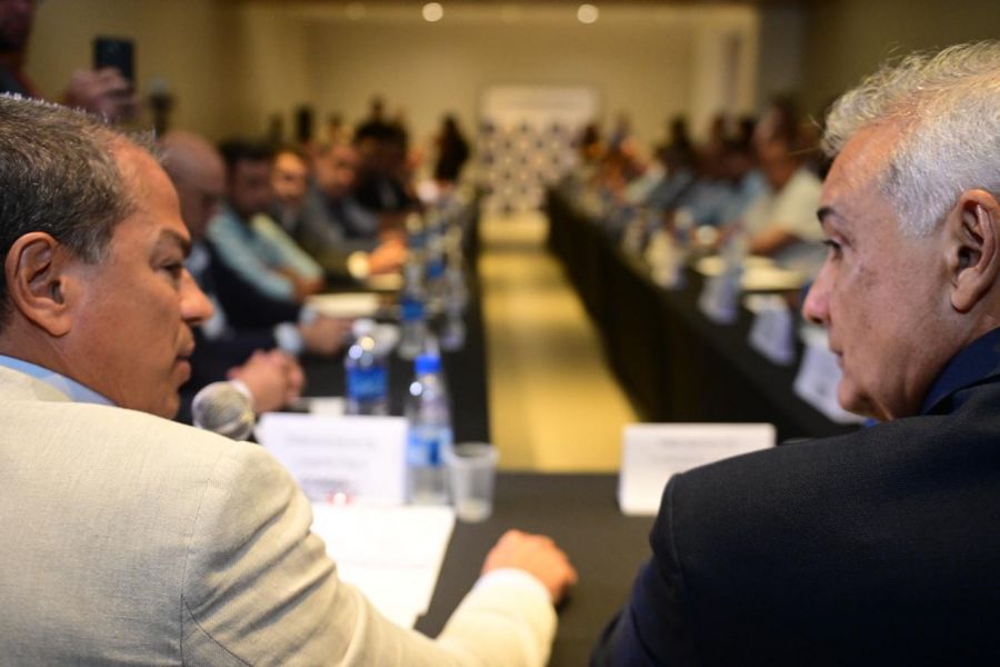 O encontro teve como foco o julgamento das ações, que tramitam no Supremo Tribunal Federal (STF) Foto: César Ferreira