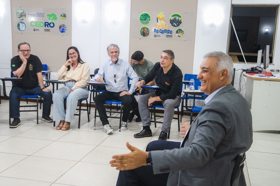O Encontro contou com a participação do prefeito, Carlos Augusto Balthazar, que também preside o Condelagos Foto: Ákilla Ribeiro