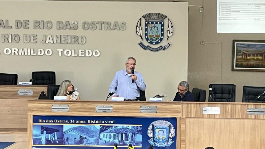 A Audiência Pública foi realizada na Câmara Municipal Foto: Alexandre Leite