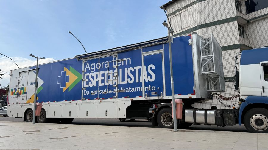 Unidade Móvel já chegou a Rio das Ostras e exames começam a ser realizados nesta quinta, 25 Foto: Ákilla Ribeiro