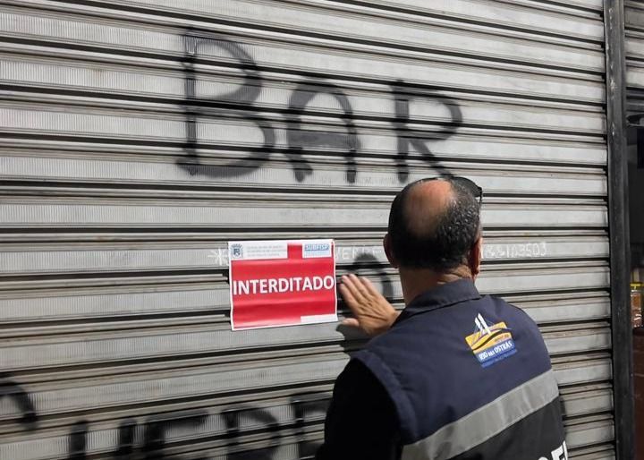 O estabelecimento foi autuado e fechado Foto: Divulgação