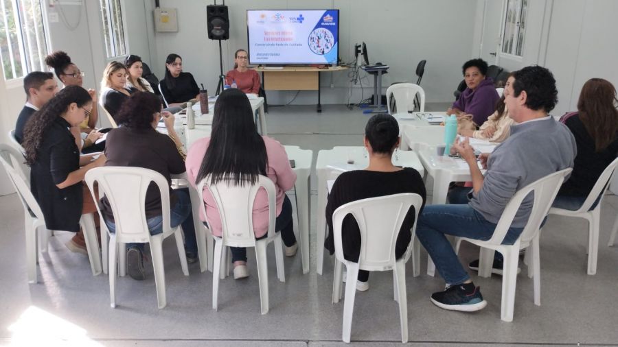Seminário alinhou estratégias de ação para fortalecer a Linha de Cuidado de Saúde Mental Infantojuvenil no Município Foto :Divulgação
