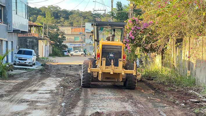 As intervenções incluem recuperação de vias pavimentadas e não pavimentadas, planejamento estratégico para as localidades e manutenção de equipamentos públicos Foto: Ákilla Ribeiro