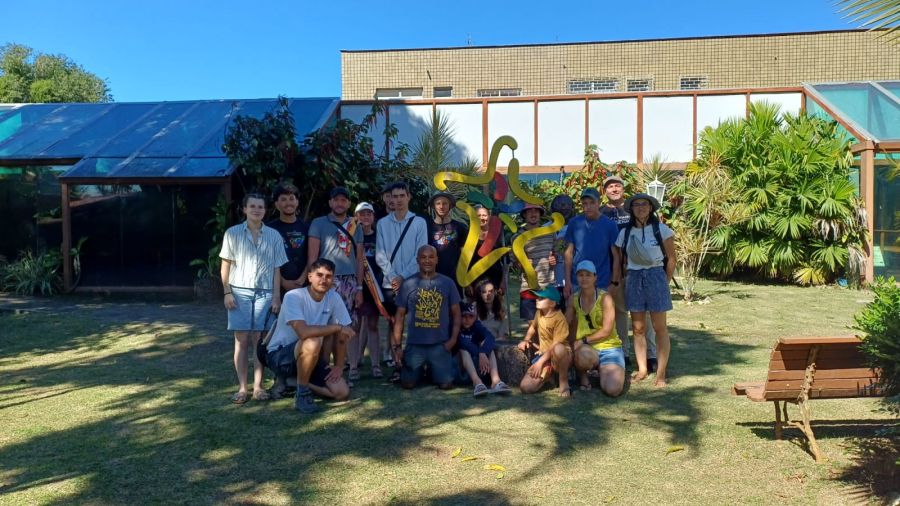 A visita evidencia o alcance da capoeira para além das fronteiras brasileiras Foto: Divulgação