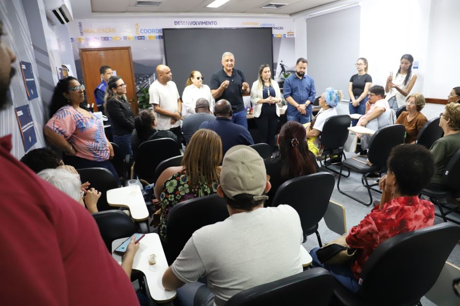 Durante o encontro, o prefeito destacou a importância de manter o diálogo permanente Foto: Ákilla Ribeiro