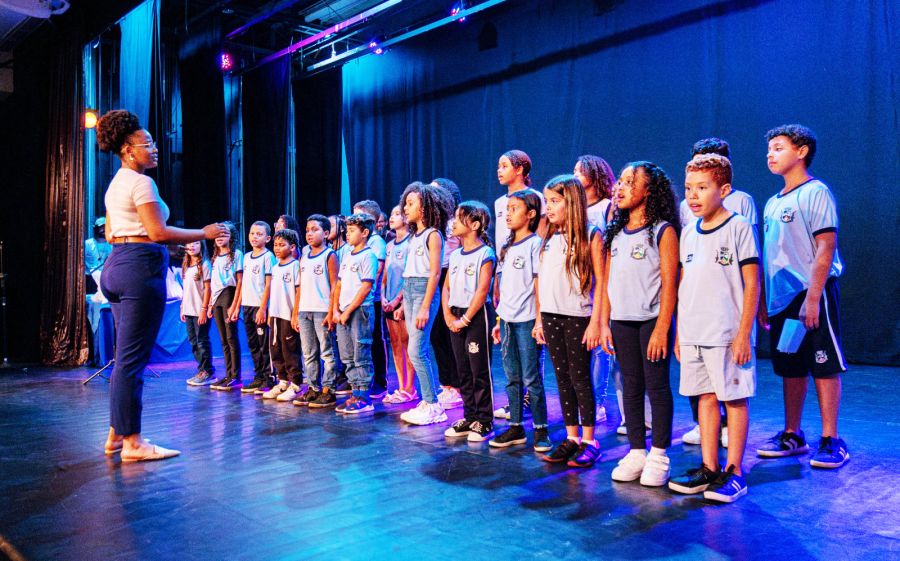 Apresentação dos alunos da Rede Munciipal Foto: Assessoria de Imprensa