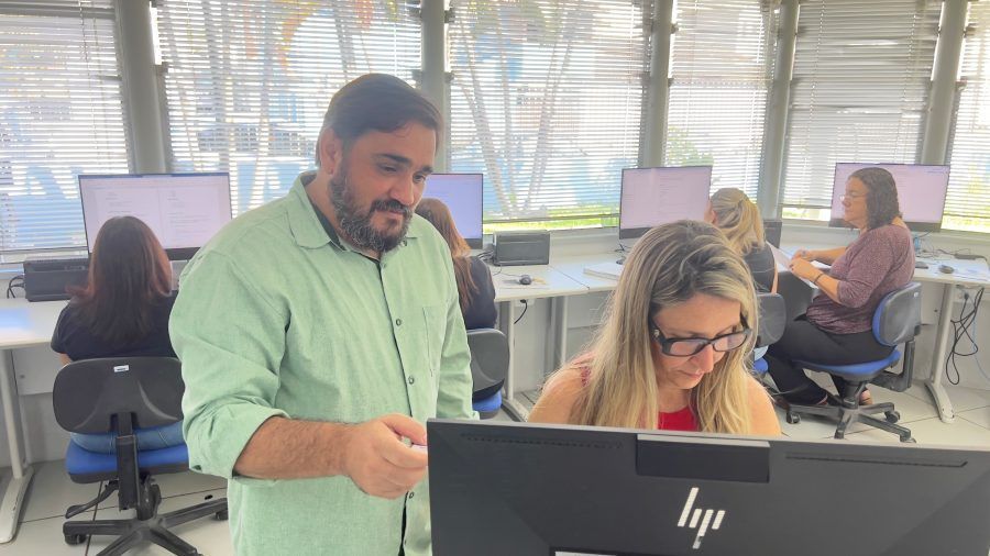 As capacitações são destinadas a moradores do Município e têm como objetivo ampliar as oportunidades de inserção no mercado de trabalho Foto: Alexandre Leite
