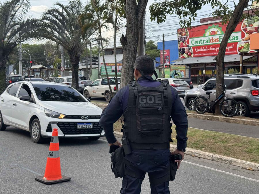 O efetivo também vai auxiliar no trânsito, realizando operações em apoio à Polícia Militar Foto: Eduardo Yoshi