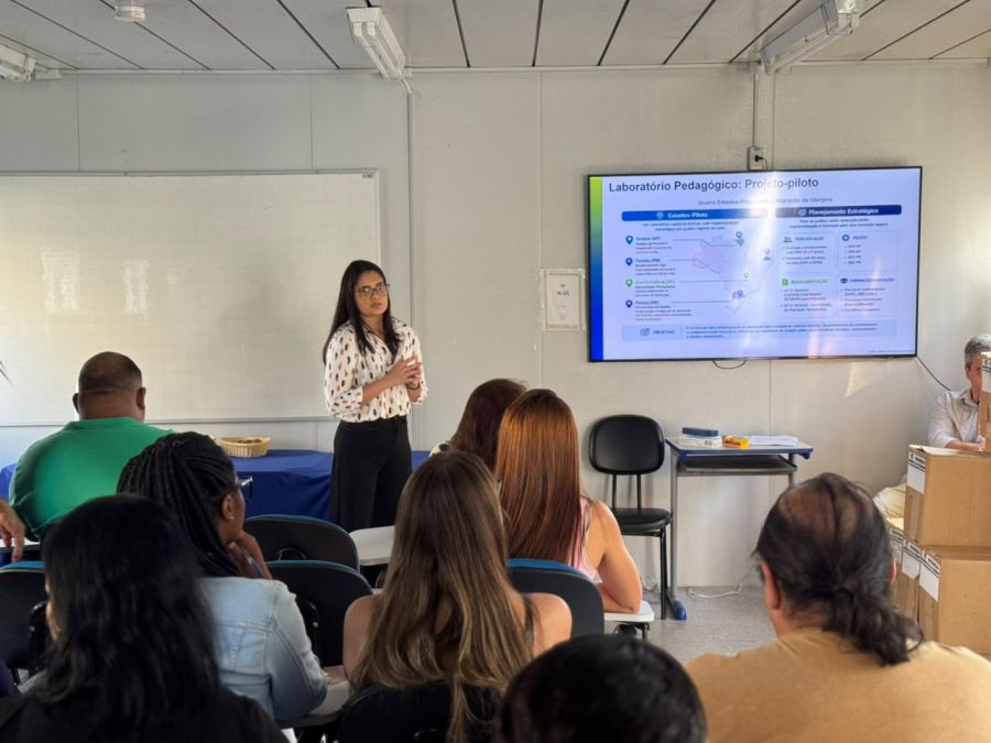 Treinamento prepara profissionais para um atendimento mais qualificado à população Foto: Eduardo Yoshi