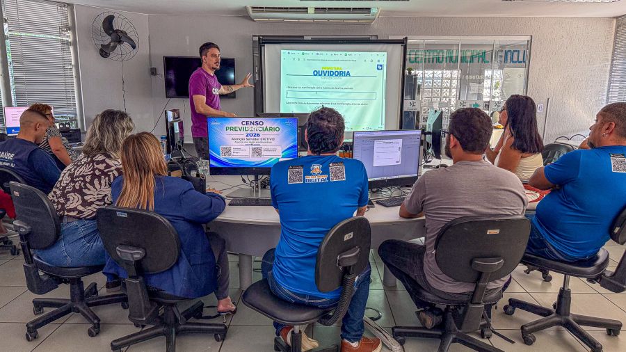 Durante o treinamento, os participantes receberam orientações sobre as funcionalidades da plataforma Foto: Divulgação