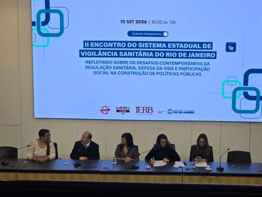 II Encontro Estadual de Vigilância Sanitária, promovido pelo MPRJ, contribuiu para integração entre municípios e troca de experiências Foto: Divulgação
