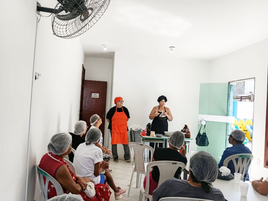A oficina de gastronomia apresenta receitas rápidas e simples Foto: Divulgação
