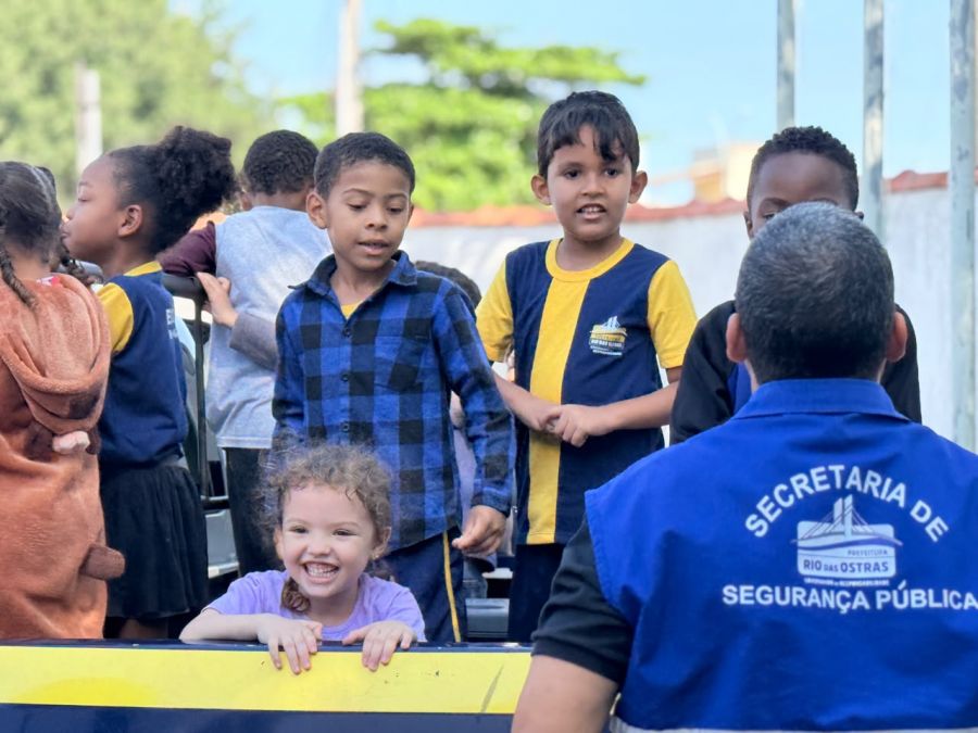 Ao longo da programação, o Projeto EducaSeg passou por mais de 20 escolas Foto: Ákilla Ribeiro