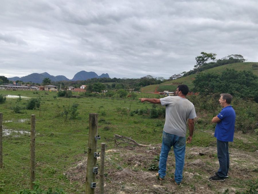 Durante a visita, foram observadas as características das propriedades Foto: Divulgação