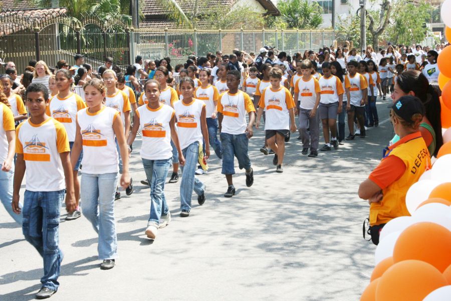 Alunos das unidades escolares estão prontos para o desfile Foto: Divulgação