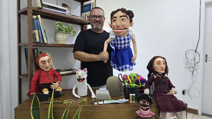 Preenchimento de vagas para curso de Confecção de Bonecos será por sorteio público Foto: Matheus Müller