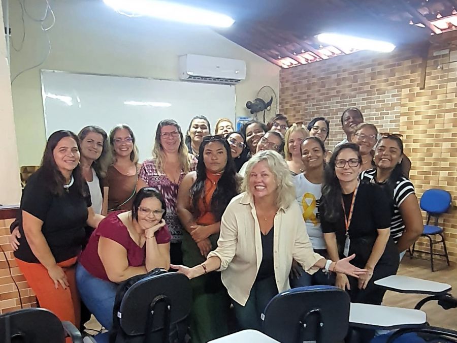 Participantes da oficina sobre empreendedorismo e liderança no mundo do trabalho Foto: Divulgação