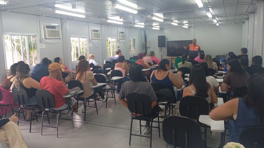 O treinamento também integra as ações preventivas da Defesa Civil Foto: Divulgação