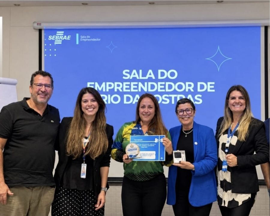 Sala do Empreendedor conquistou o Troféu “Município Destaque” e recebeu certificados por mobilização em eventos. Foto: divulgação