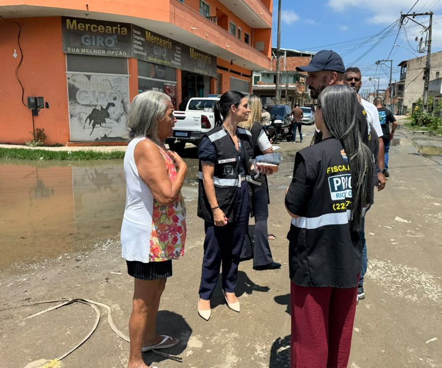 Asequipes ouviram as denúncias dos moradores Foto: Divulgação