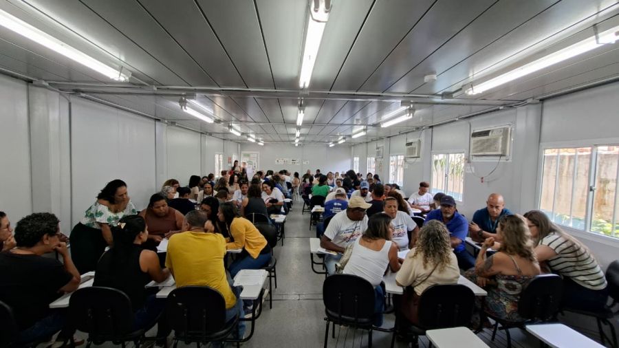 Workshop foi voltado para ACS e ACE para que ajudar a identificar pessoas em sofrimento psíquico Foto: Divulgação
