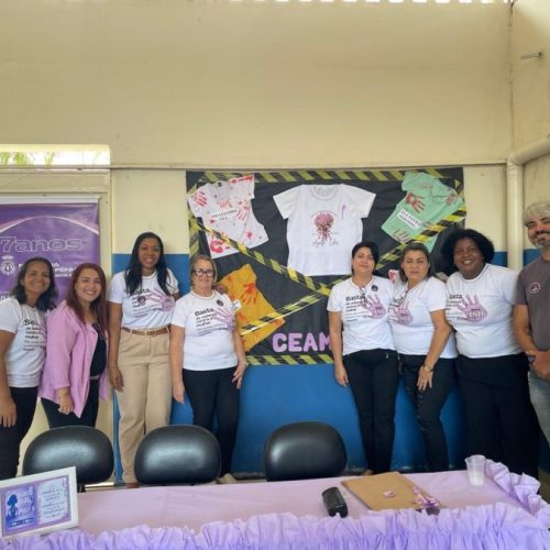 Agosto Lilás promove atividades de prevenção à violência nos CICs I e II Foto: Divulgação