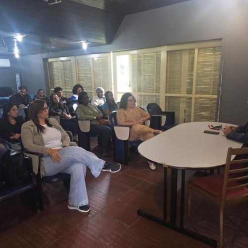 A palestra serviu para esclarecer dúvidas dos alunos Foto: Divulgação