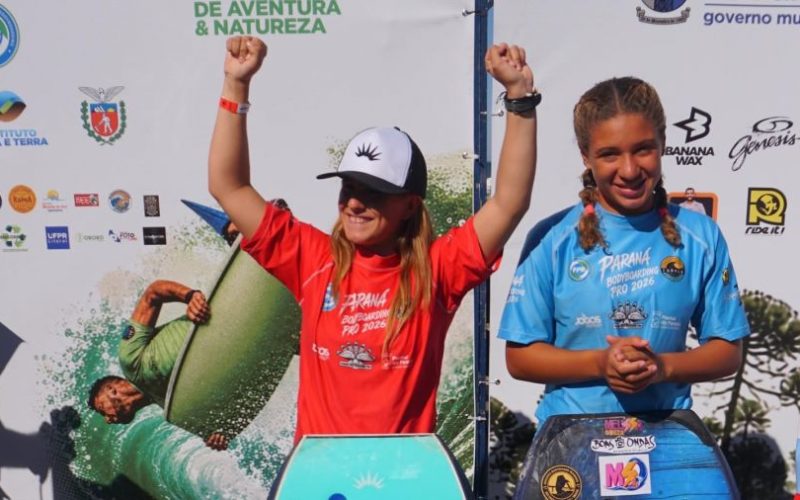 Noah Muhr, um promissor bodyboarder de apenas 14 anos. Foto: Redes Sociais