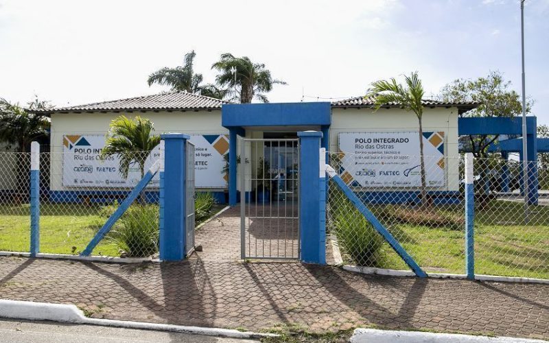 Cederj funciona em parceria com a prefeitura de Rio das Ostras Foto: Divulgação