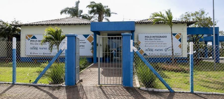 Cederj funciona em parceria com a prefeitura de Rio das Ostras Foto: Divulgação