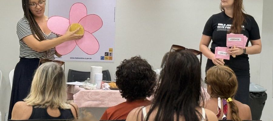 Ações do Outubro Rosa, de promoção da Saúde da Mulher, e Outubro Verde, de conscientização sobre a sífilis, mobilizam as unidades Foto: Ákilla Ribeiro