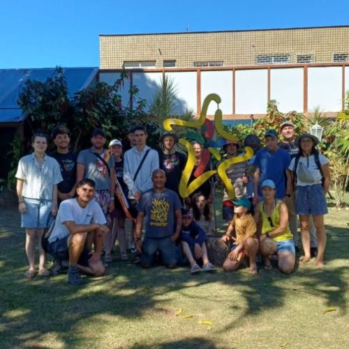 A visita evidencia o alcance da capoeira para além das fronteiras brasileiras Foto: Divulgação