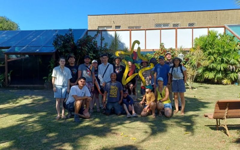 A visita evidencia o alcance da capoeira para além das fronteiras brasileiras Foto: Divulgação