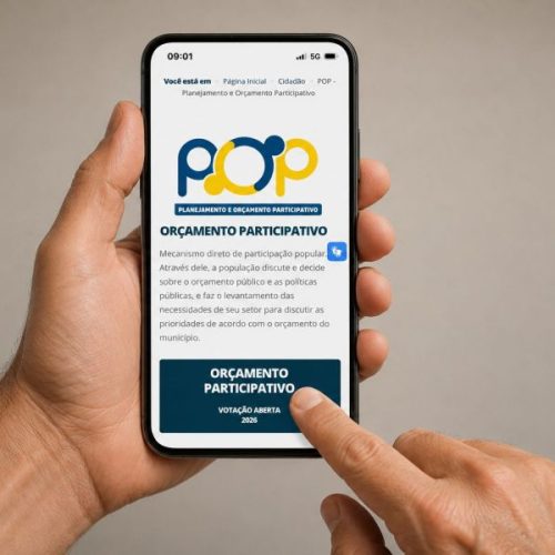 Moradores podem ajudar a escolher as prioridades para o Orçamento Participativo de forma online Foto: Divulgação