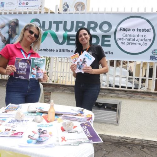 Programação inclui mobilização no Centro da Cidade e atividades nas unidades de saúde Foto: Jorge Ronald