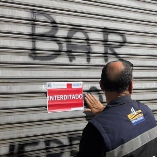O estabelecimento foi autuado e fechado Foto: Divulgação