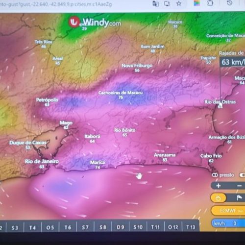 A previsão para está quinta, dia 30, é de céu parcialmente nublado, com possibilidade de chuva fraca a, ocasionalmente, moderada e isolada Foto: Divulgação
