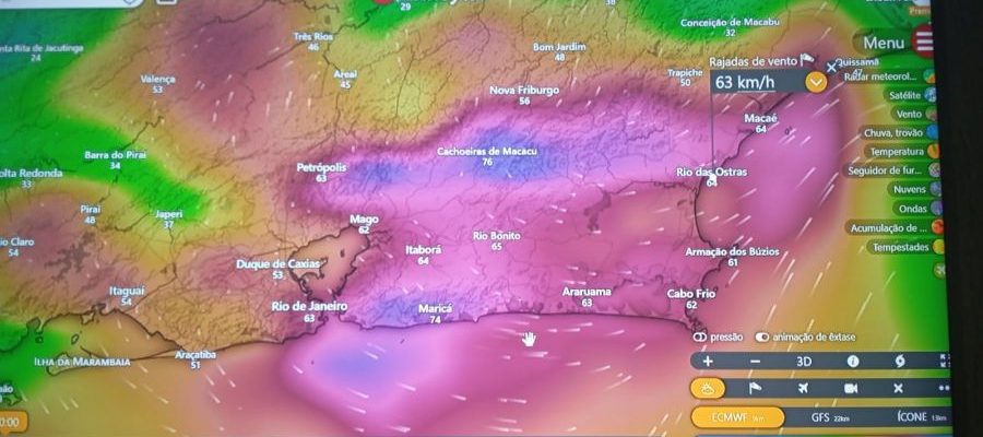 A previsão para está quinta, dia 30, é de céu parcialmente nublado, com possibilidade de chuva fraca a, ocasionalmente, moderada e isolada Foto: Divulgação