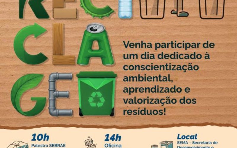 Evento vai reunir catadores e empresas de recicláveis Foto: Arte