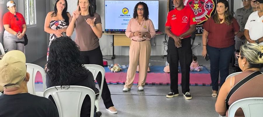 Um grupo de 204 profissionais que atuam em 24 unidades de Educação Infantil do Município está sendo capacitado Foto: Divulgação