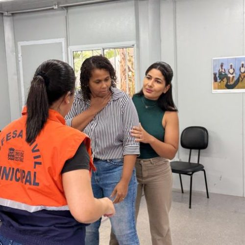 Com foco na promoção da segurança na comunidade escolar. Foto: Davi Mateus