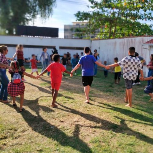 Atividade vai além da comemoração e faz parte das estratégias terapêuticas e de integração Foto: Divulgação