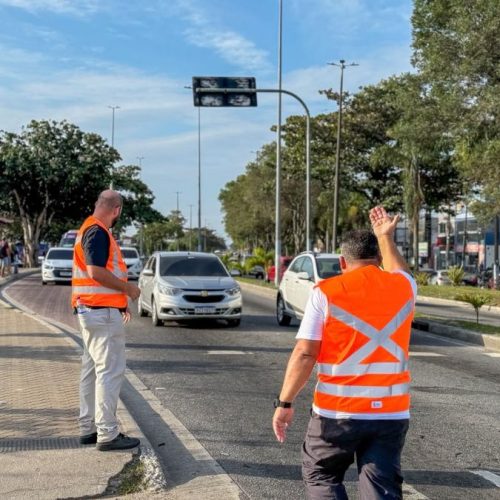 O treinamento foi feito em vários pontos da Cidade Foto: Ákila Ribeiro