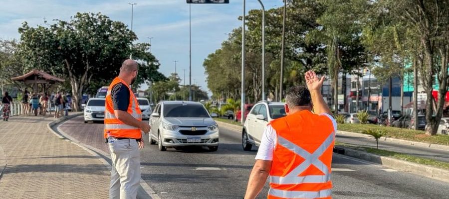 O treinamento foi feito em vários pontos da Cidade Foto: Ákila Ribeiro
