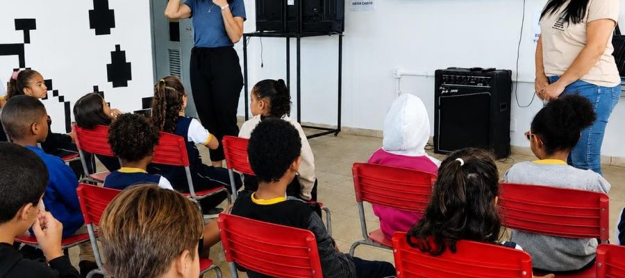 Ação abordou os limites corporais. Foto: Divulgação