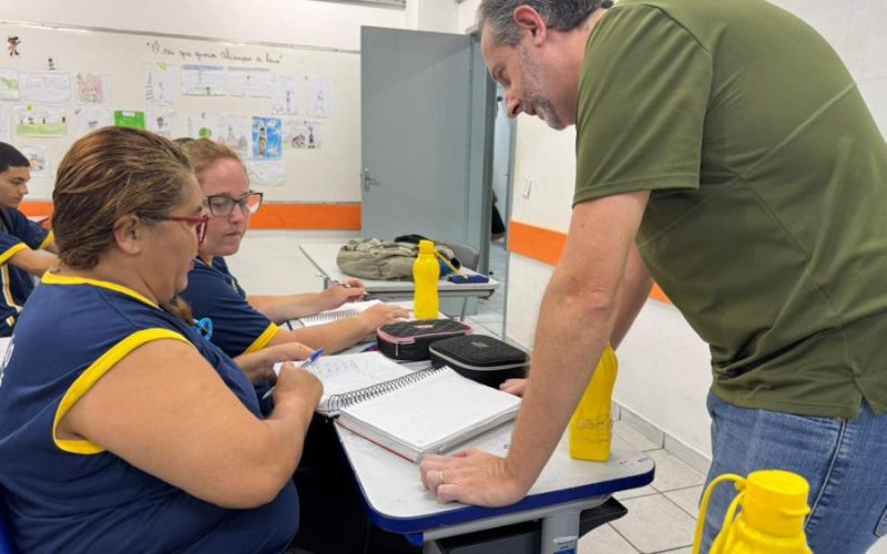 A EJA representa uma oportunidade de retomar a trajetória escolar. Foto: Secom