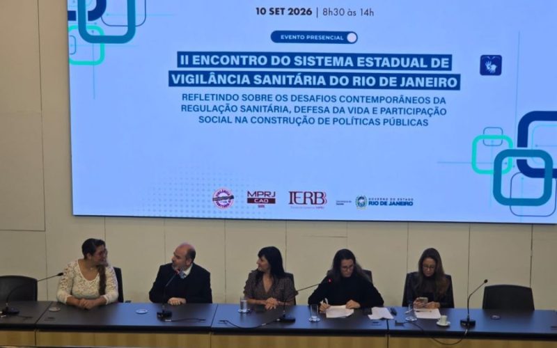 II Encontro Estadual de Vigilância Sanitária, promovido pelo MPRJ, contribuiu para integração entre municípios e troca de experiências Foto: Divulgação