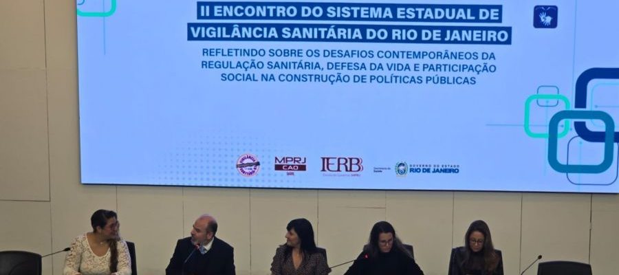 II Encontro Estadual de Vigilância Sanitária, promovido pelo MPRJ, contribuiu para integração entre municípios e troca de experiências Foto: Divulgação