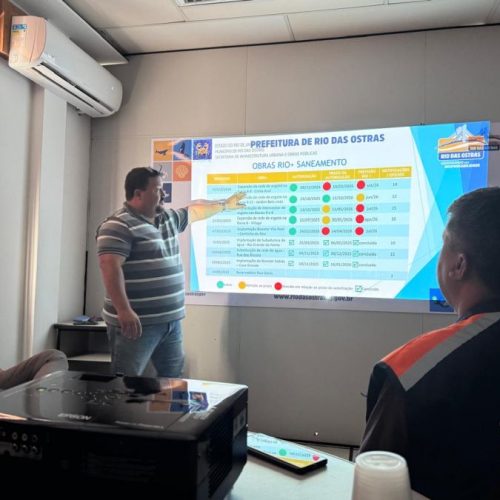 Reunião técnica acompanha o andamento das obras e o cumprimento dos prazos Foto: Akilla Ribeiro